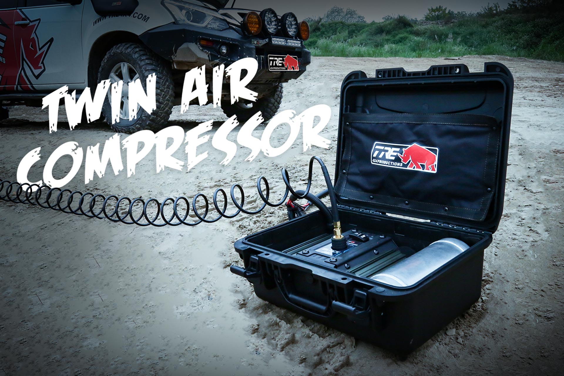 Vehicle Mounted Air Compressor 4x4 Air System Tre4x4