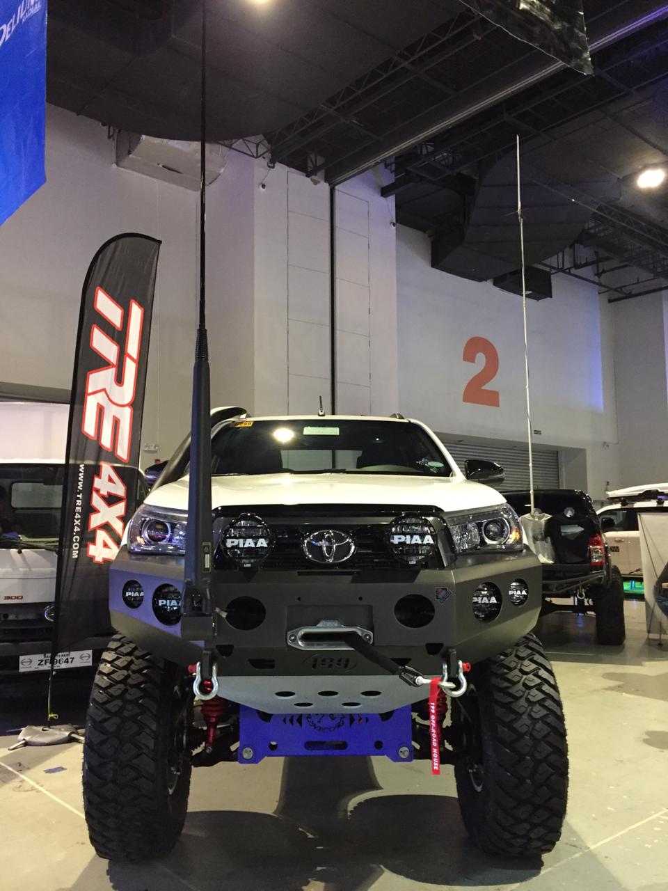 TRE Philippines Distributor 199 OFF-ROAD Participate In Manila Auto Salon(图2)