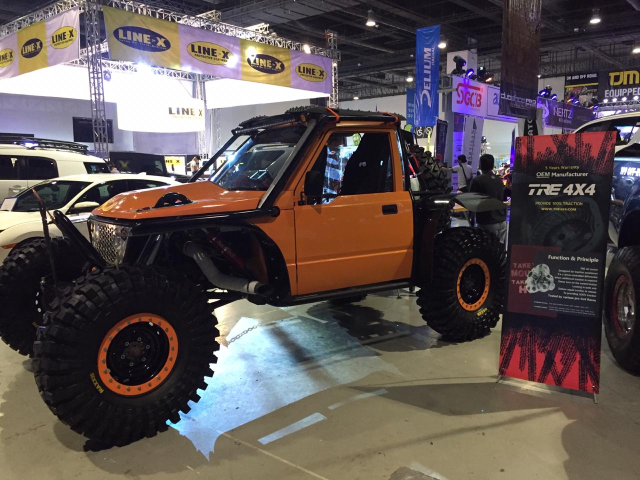 TRE Philippines Distributor 199 OFF-ROAD Participate In Manila Auto Salon(图4)