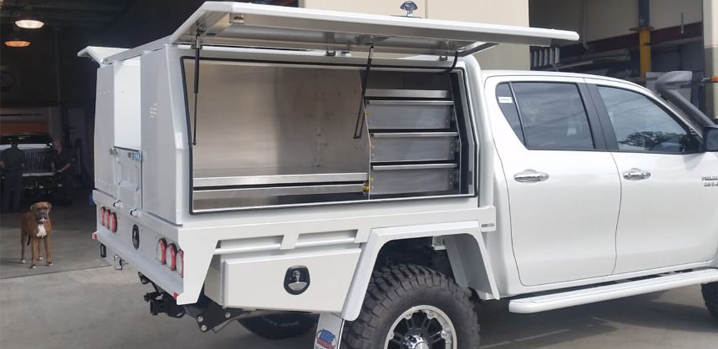 Aluminum UTE Canopies